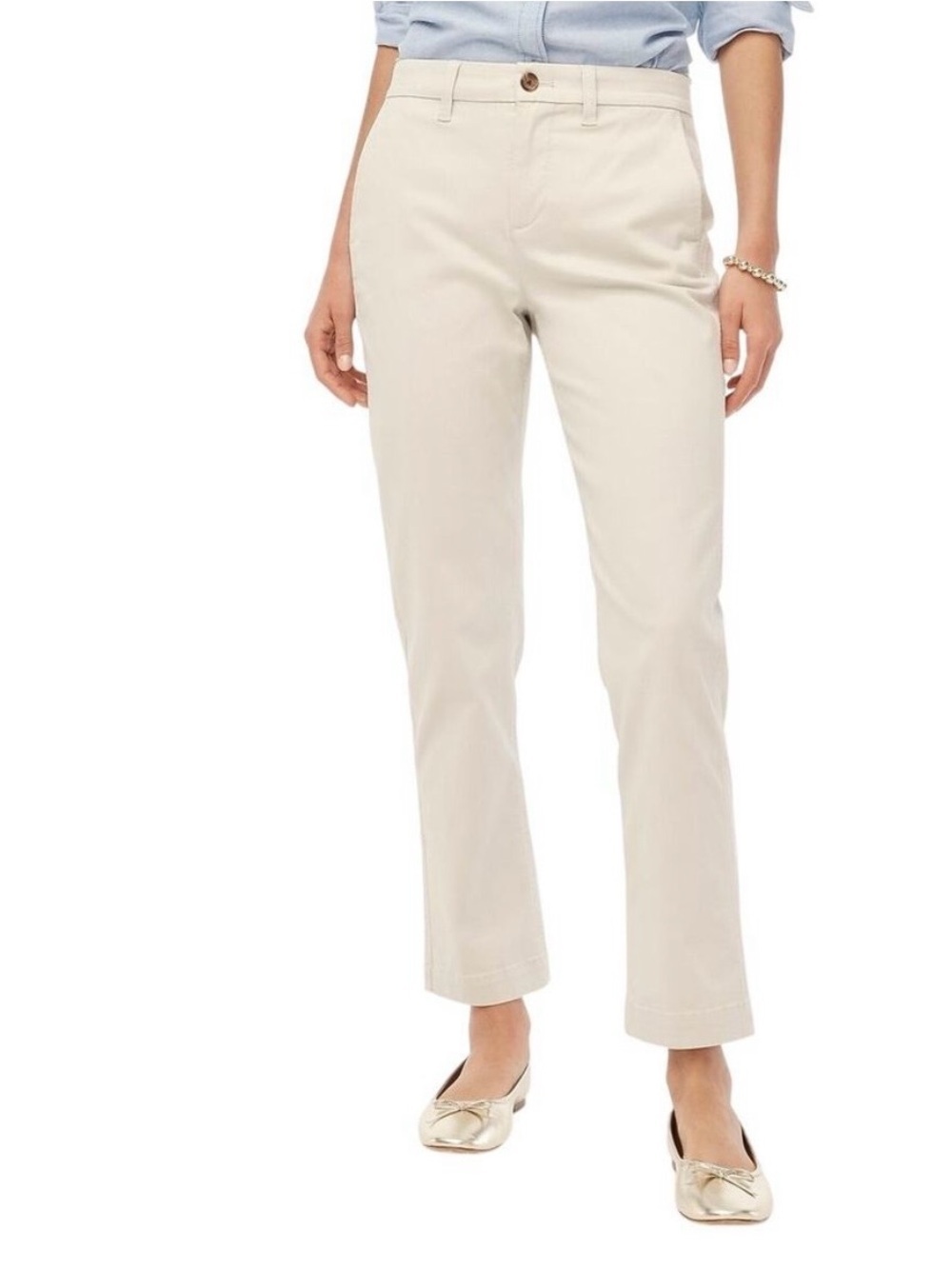 High-Rise Girlfriend Chino Size 2